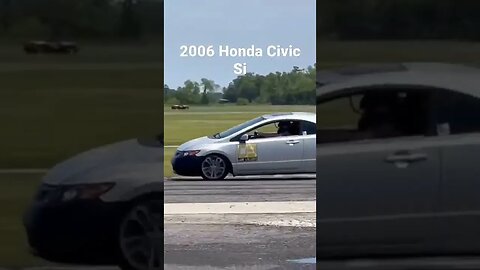 2006 Honda Civic Si Stock On Track At No Problem Raceway Going Fast