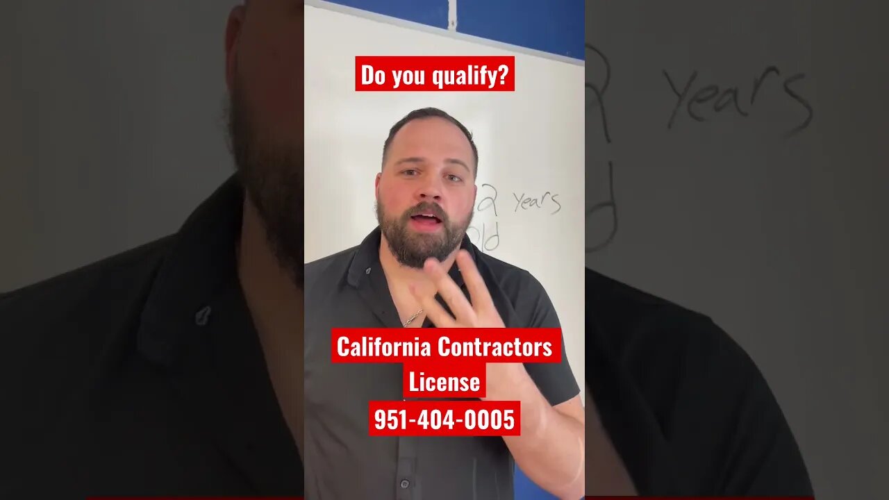 Contractors License: Do you Qualify?￼