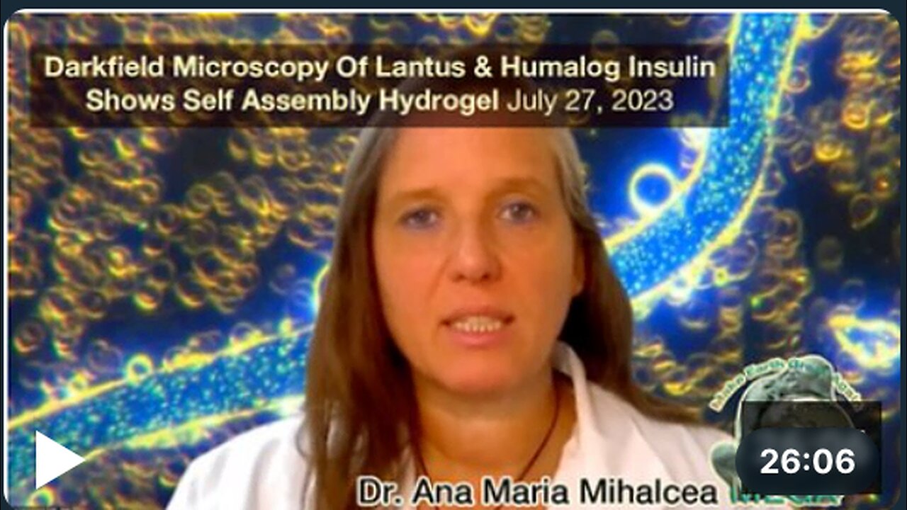 We are at War: Our Insulin is Being Poisoned - Darkfield Microscopy of Lantus and Humalog Insulin