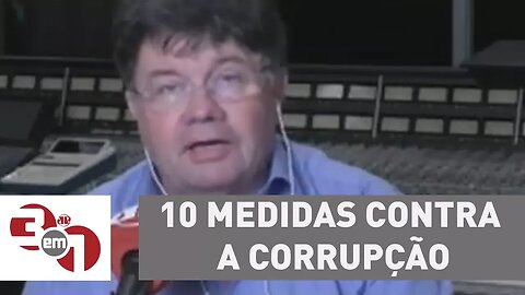 Madureira:"O Legislativo não votou até agora as 10 medidas contra a corrupção, só as deformou"