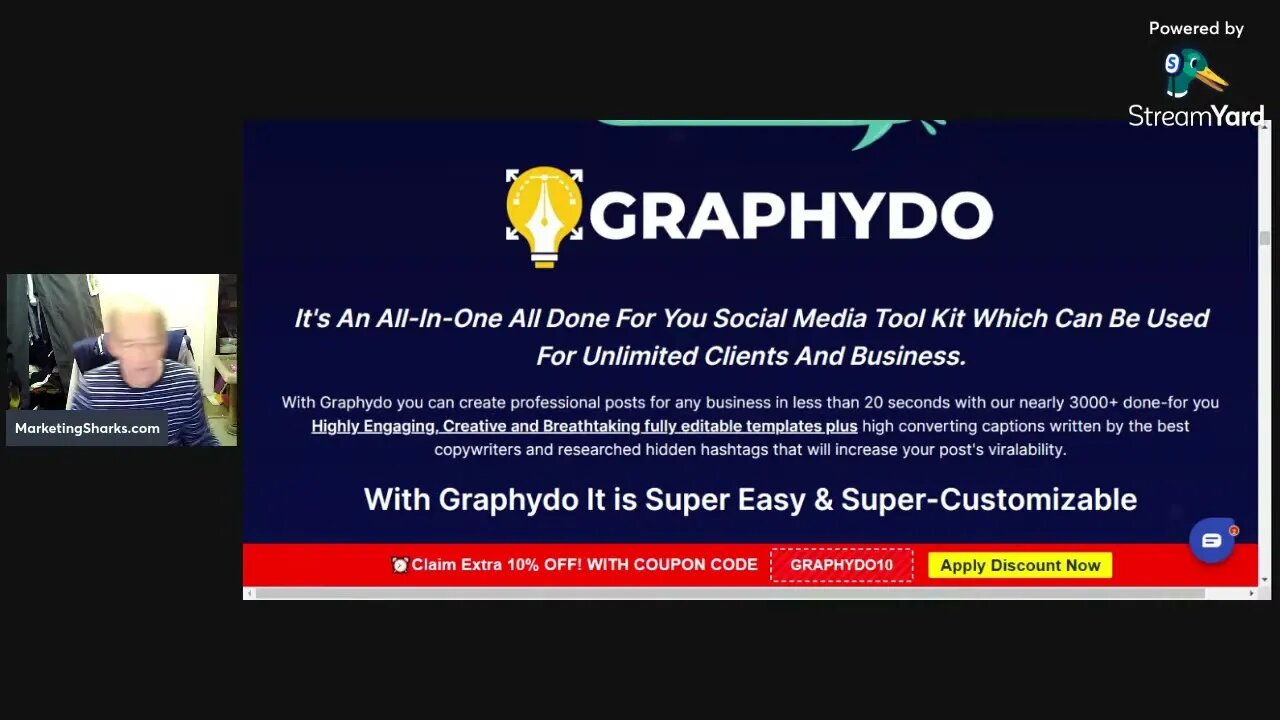 Graphydo Review, Bonus, OTOs – The World’s No. 1 Social Media Agency Tool Kit