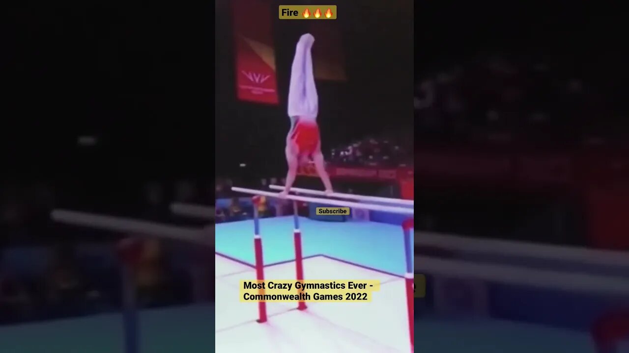 Most Crazy Gymnastics Ever - Commonwealth Games 2022 #shorts #gym #gymnastics #acrobatics