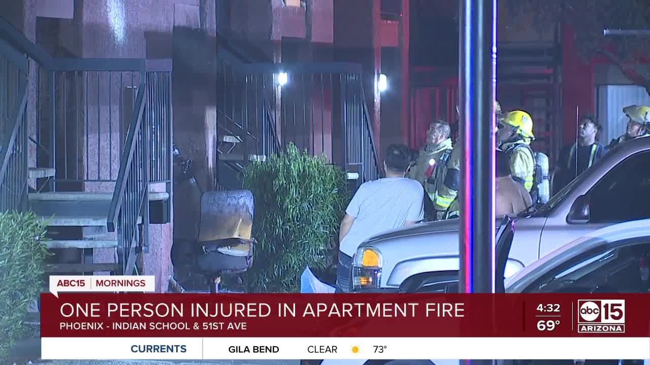 Apartment fire breaks out near 51st Avenue and Indian School Road
