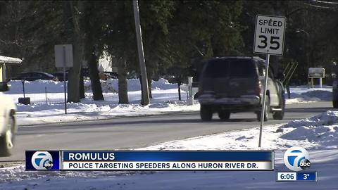 Romulus cracking down on speeders