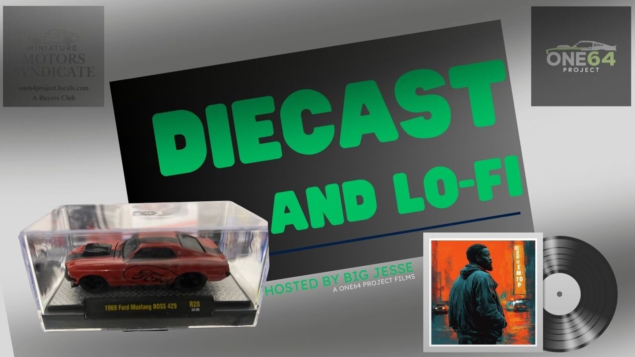 Diecast '82 Toyota Supra Build + Lo-fi Beats (Part)