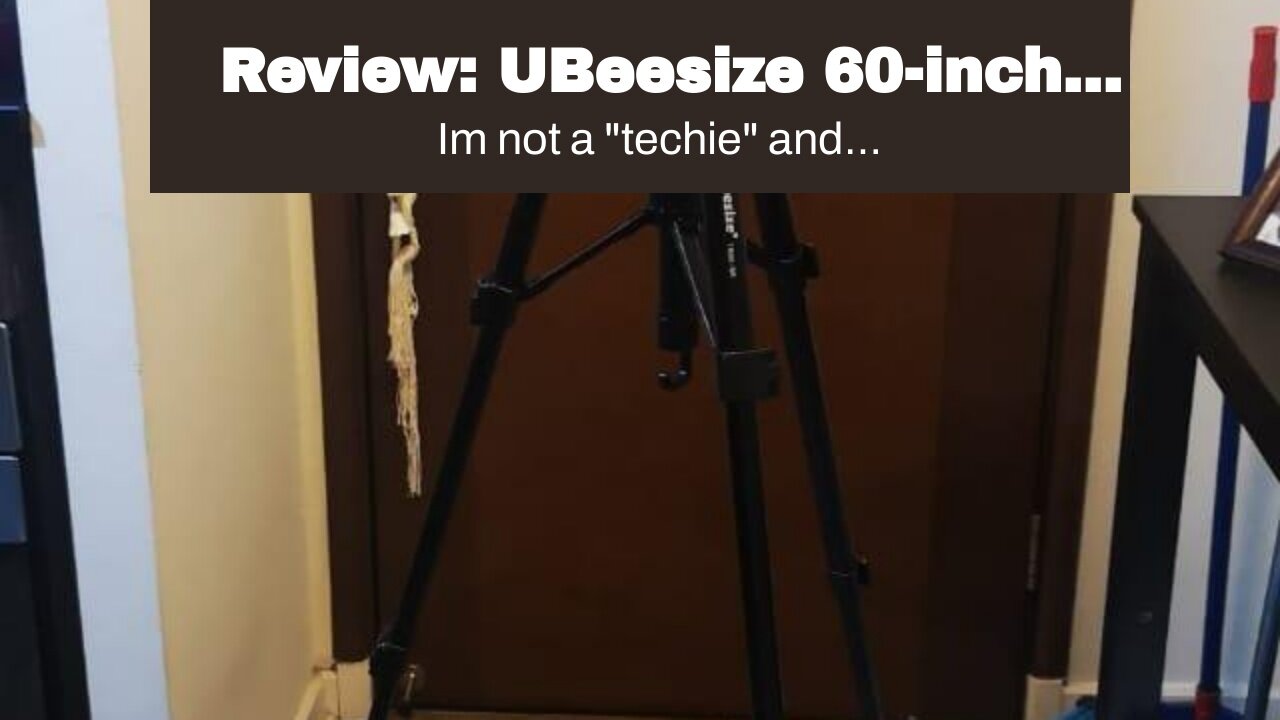 Review: UBeesize 60-inch Portable Lightweight Travel Tripod (5kg11lb Load), Carry Bag, and Sma...