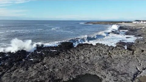 4K Drone: Porthcawl, Hutchwns Point (cinematic)