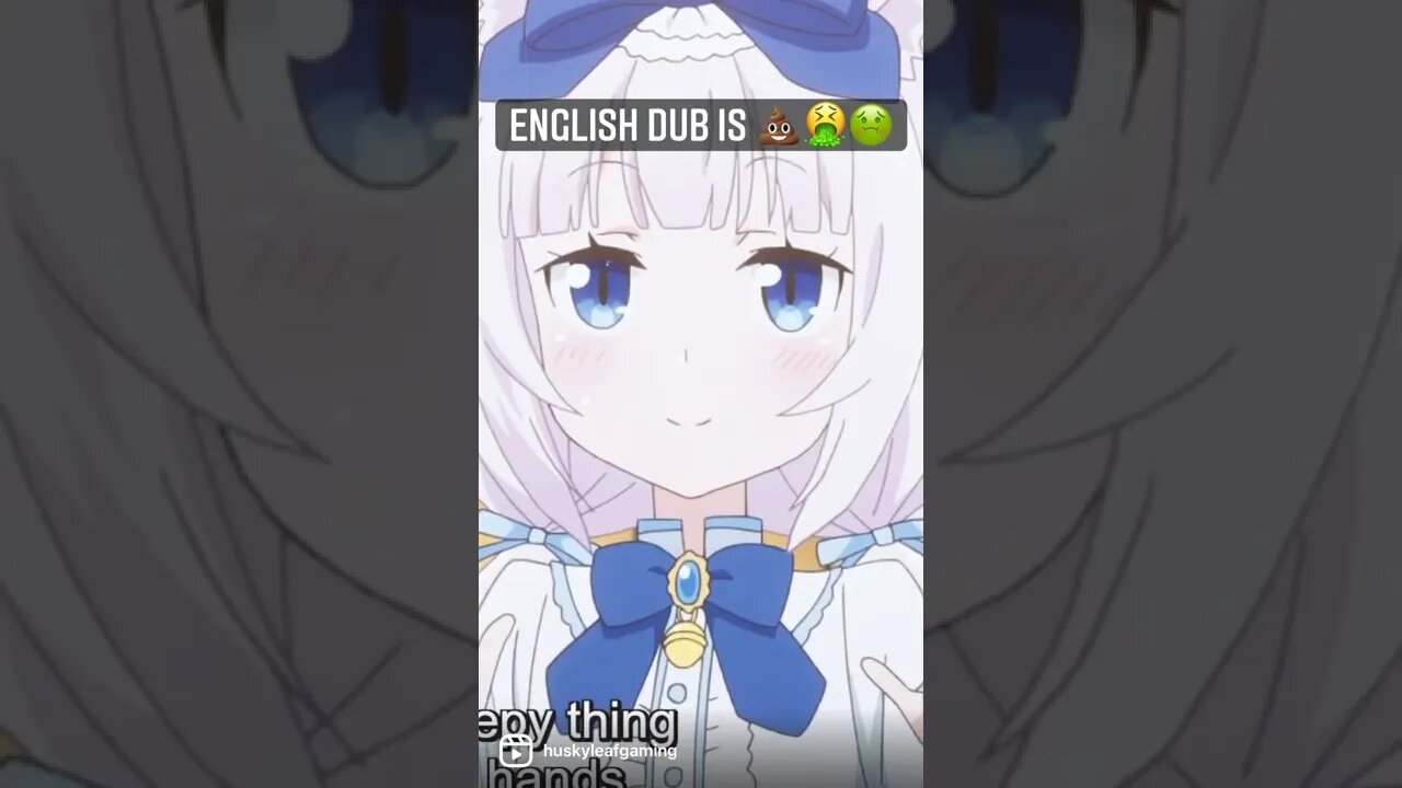 The English Nekopara Anime Dub IS SO DAMN CRINGE #shorts