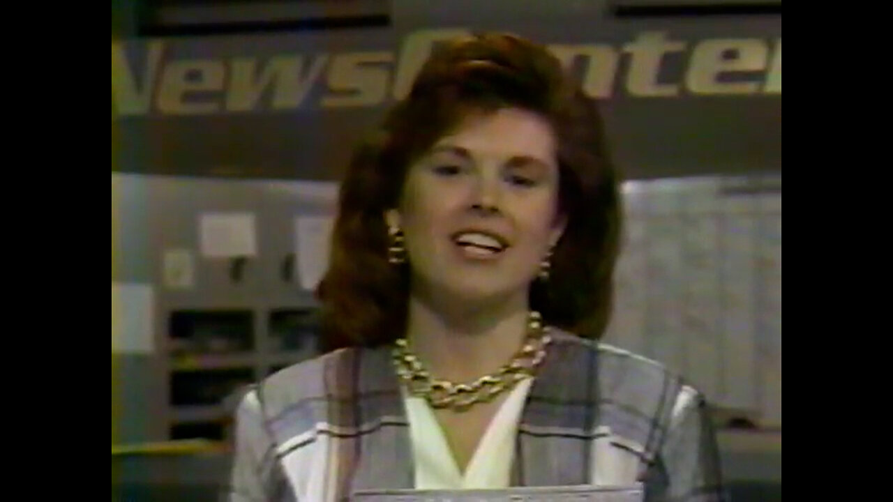 January 11, 1988 - Carson & Letterman Promo & WTHR 'NewsCenter 13' Night Break