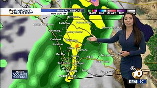 10News Pinpoint Weather with Meteorologist Angelica Campos