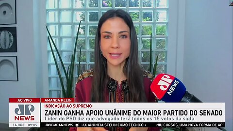 Zanin ganha apoio unânime do maior partido do Senado; Amanda Klein e Beraldo analisam