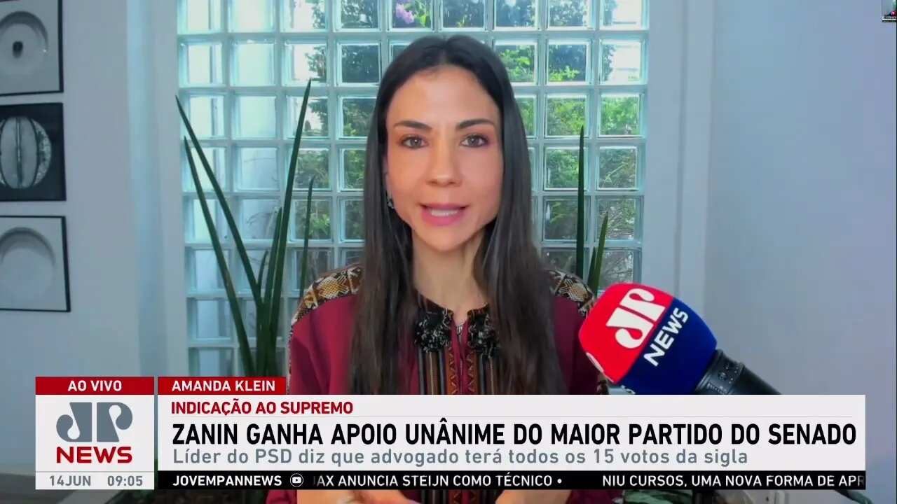 Zanin ganha apoio unânime do maior partido do Senado; Amanda Klein e Beraldo analisam