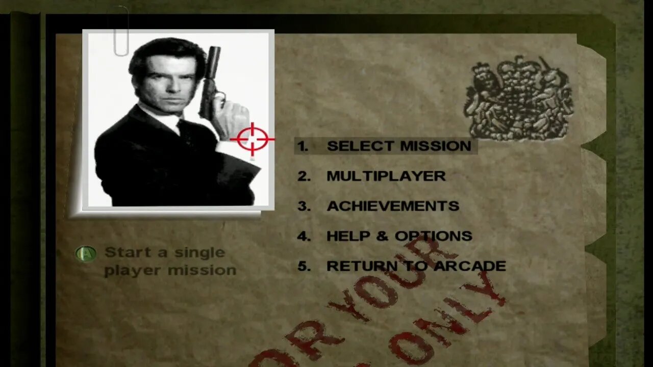 007 Goldeneye REMASTER VERSÃO BETA XBOX360