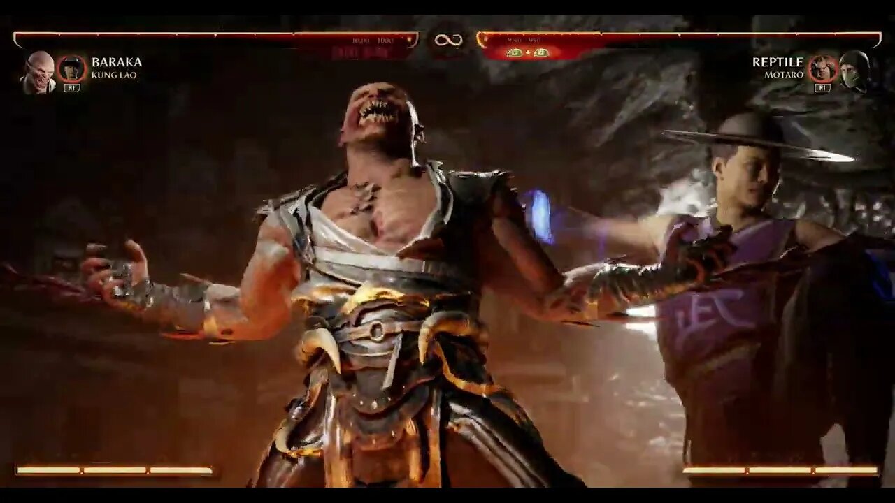 Mortal Kombat 1 2023 Baraka & Kung Lao Kameo Fatal Blow