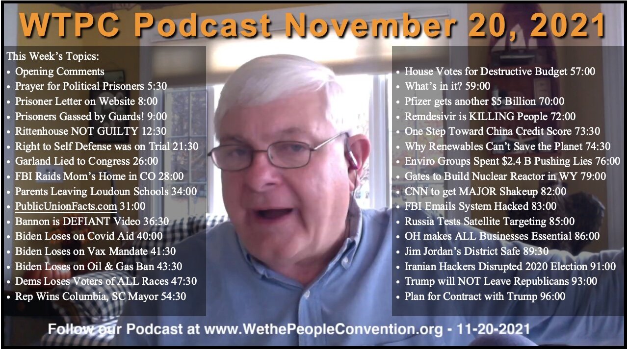 We the People Convention News & Opinion 11-20-21