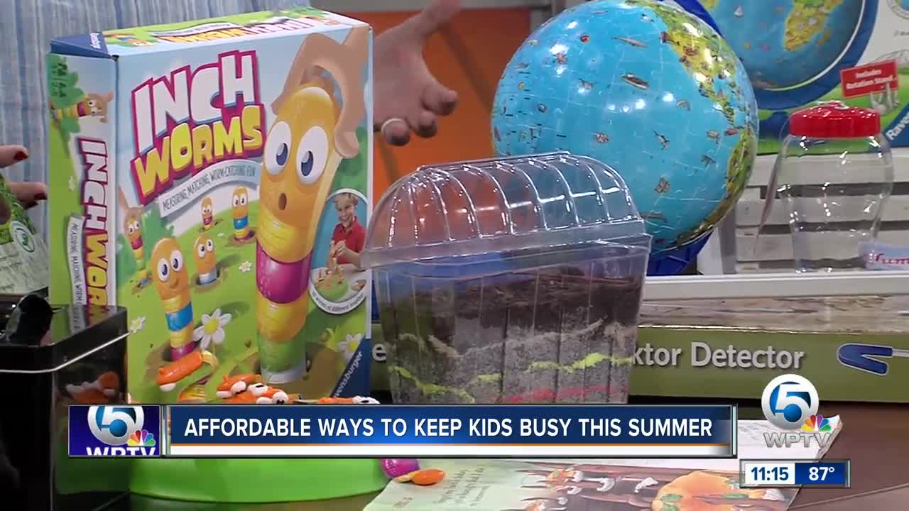 Affordable ways to keep kids busy this summer