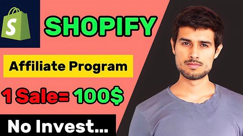 Shopify Affiliate Program | Urdu/Hindi