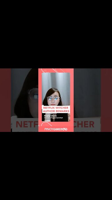 Netflix Witcher Author Response #witcher #pinoygamerph #podcastphilippines #shorts #shortsph