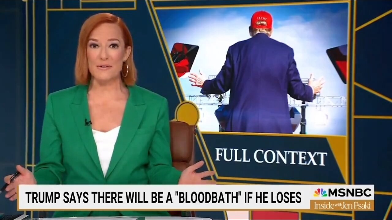 Jen Psaki Claims Trump Is Doubling Down On Political Violence