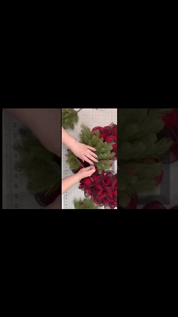 Who to Make a Winter Wreath #julieswreathboutique #howtomakeawreath #wreathmaking #craftingideas