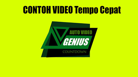 CONTOH VIDEO Tempo Cepat