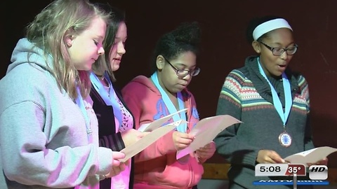 OPS Students Compete in Poetry Slam