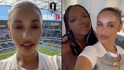 Breah Hicks Attends Chargers Game Wit Snoop Dogg's Daughter Princess! 🏈