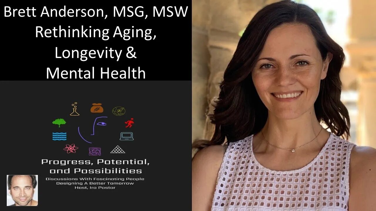 Brett Anderson, MSG, MSW - Journey From Rock Musician To Rethinking Aging, Longevity & Mental Health