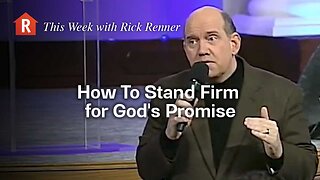 : How To Stand Firm for God’s Promise