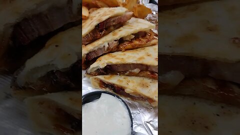 Brisket Quesadilla #food #mukbang #meat