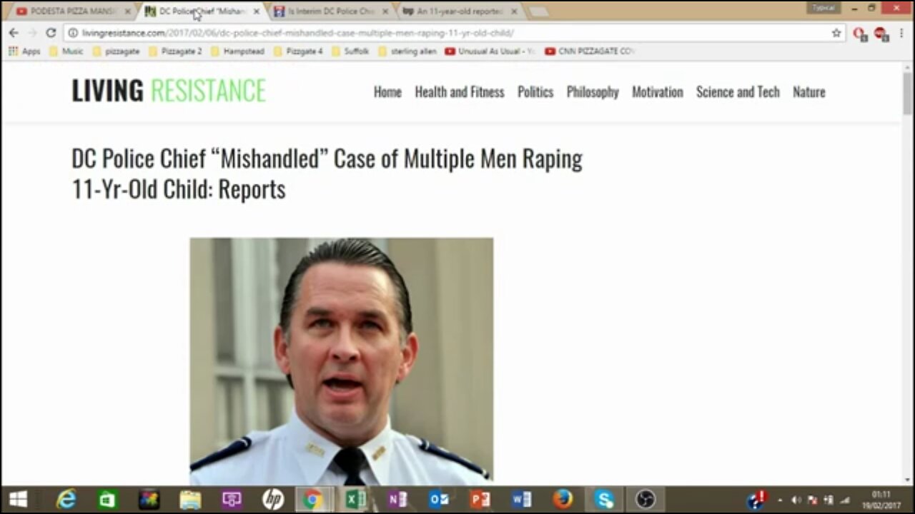 DC'S CHIEF OF POLICE - PETER NEWSHAM EXPOSED - Echo Truths - 2016