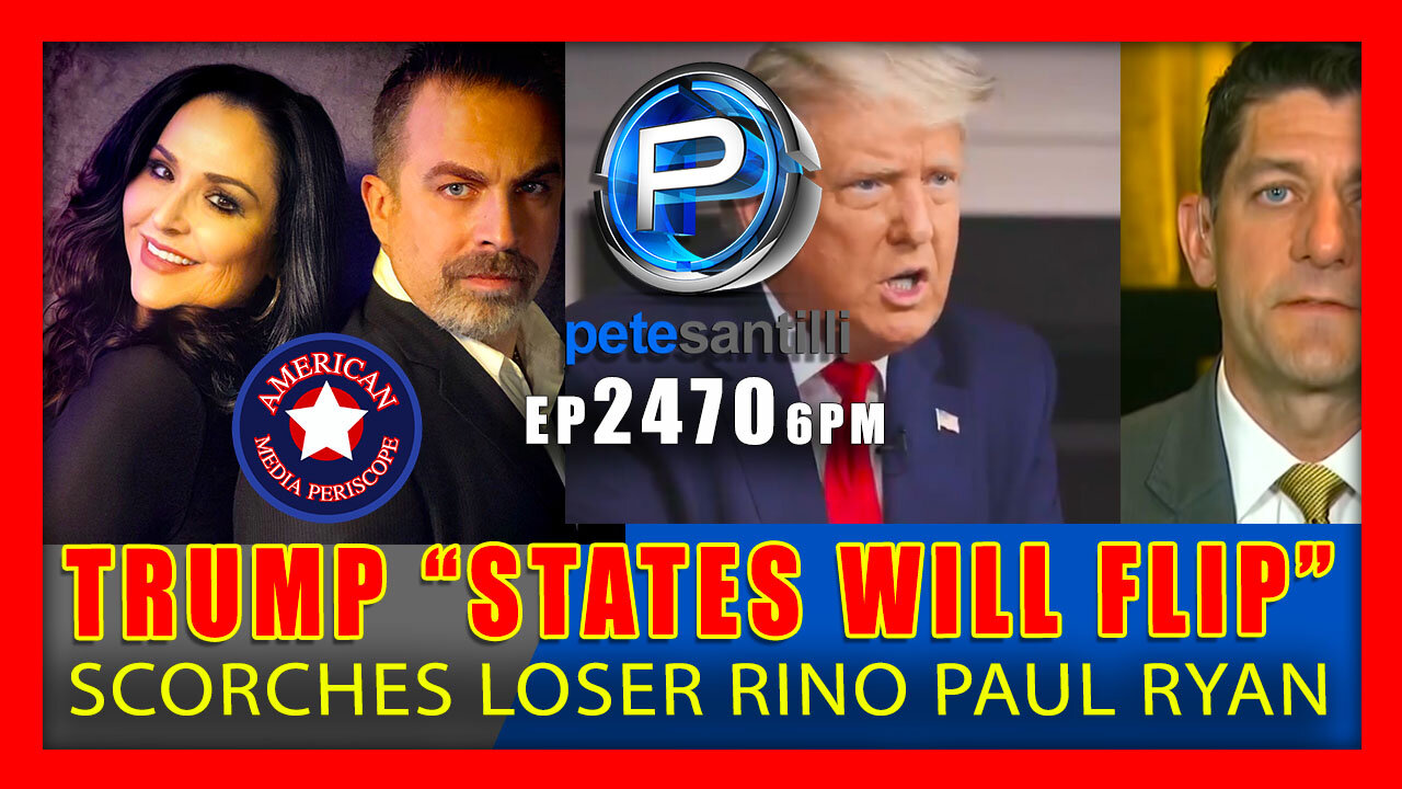 Live EP 2470-6PM TRUMP SCORCHES PAUL RYAN & HINTS "STATES ARE GONNA FLIP"