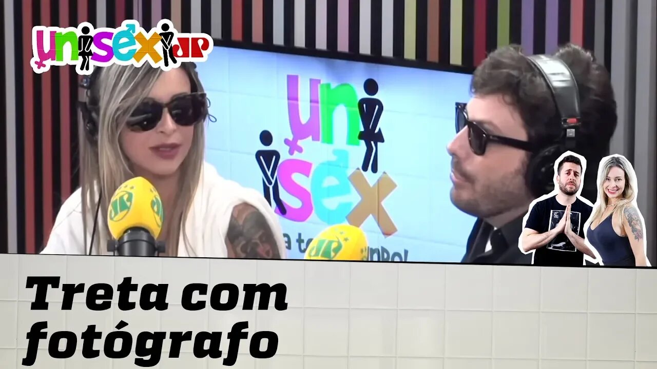 Treta com fotógrafo de Danilo Gentili