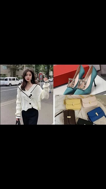 Women Bags, jacket, fashionable shoes sandal heels |Dampi 11