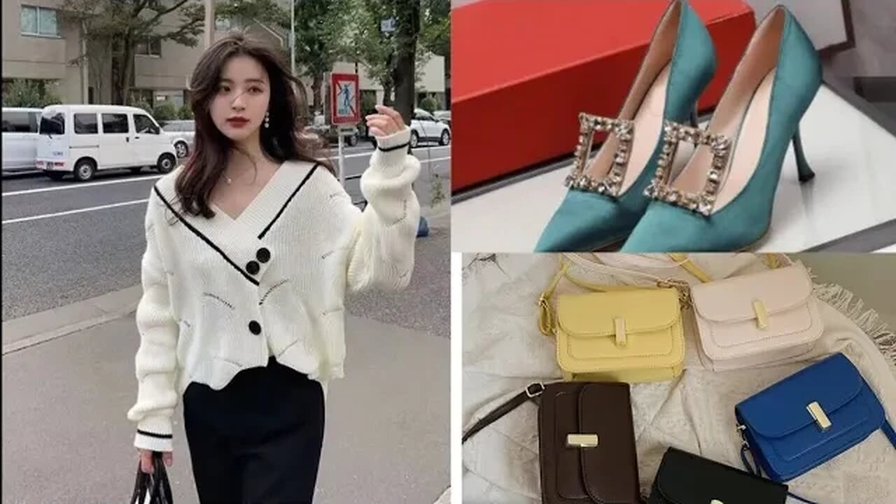 Women Bags, jacket, fashionable shoes sandal heels |Dampi 11