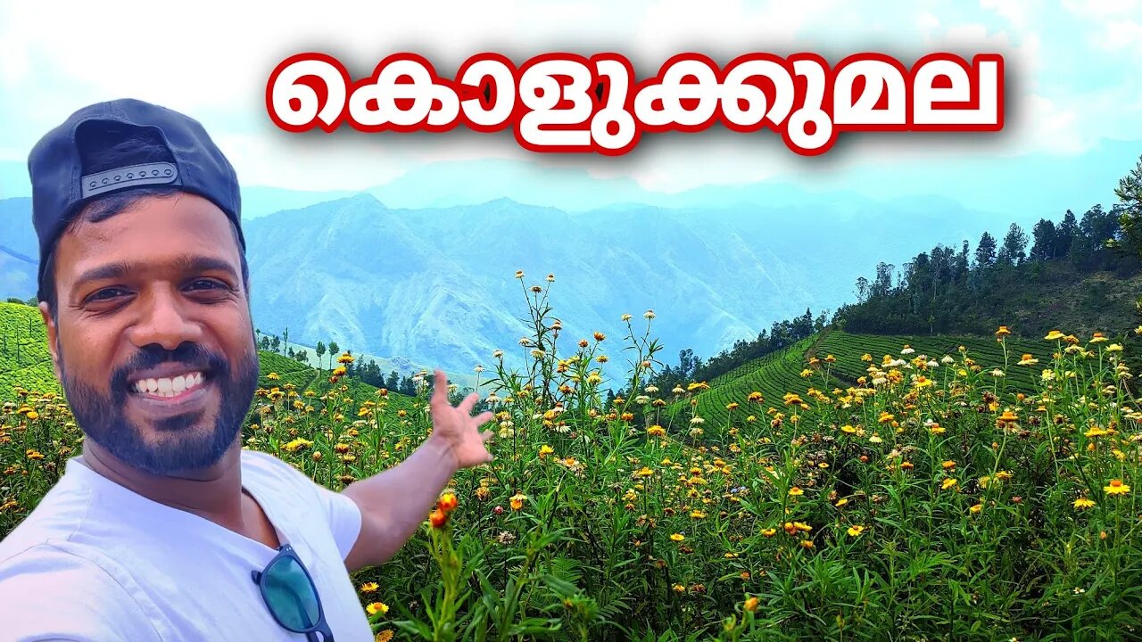 മൂന്നാറിലെ കൊളുക്കുമല കാണാൻ പോയപ്പോൾ.When I visited the kolukkumalai plantation