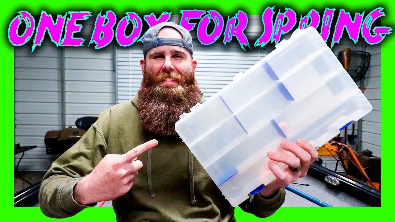 ONE TACKLE BOX FOR SPRING BASS FISHING???