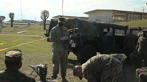 Marine Wing Communication Squadron 18 HF FEX B-Roll