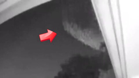 I saw a strange object in the sky taken by a security camera [Space]