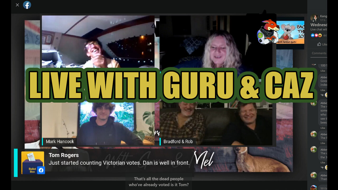 🦘LIVESTREAM with Guru and Caz ✈ 30/06/2022