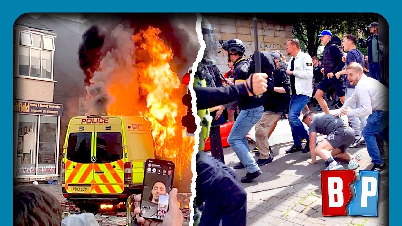 UK RIOTS EXPLODE Over Immigration Tensions