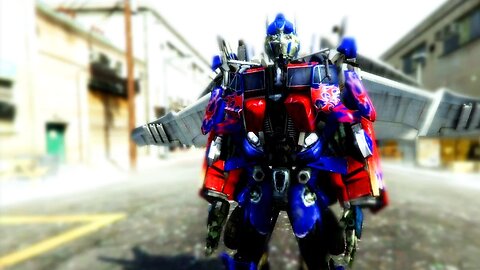 GTA 5 Mods - ULTRA REALISTIC TRANSFORMERS OPTIMUS PRIME MOD! (GTA 5 Mod Gameplay)