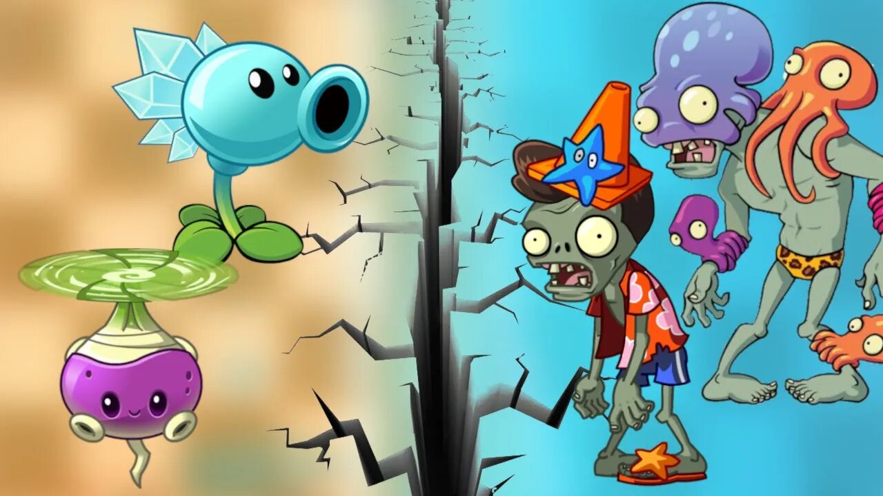 PvZ 2: Project ECLISE Alpha 4: 7-7 Squid Uprising