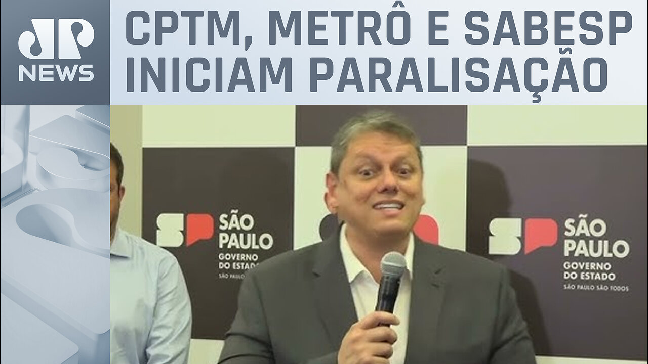 Tarcísio de Freitas: Militância não pode privar cidadão de direito