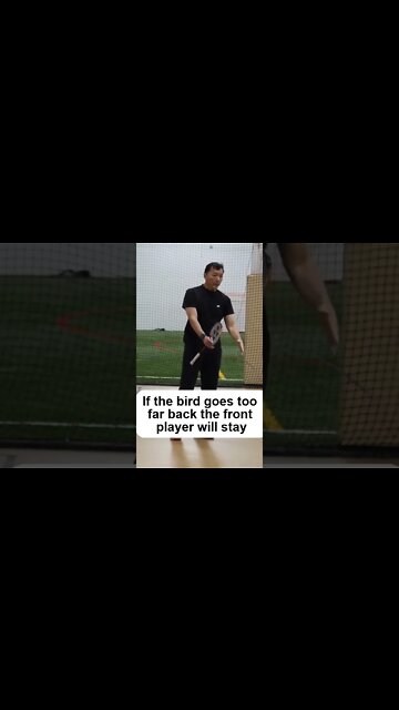 Badminton Tips for Doubles - Coach Andy Chong #shorts