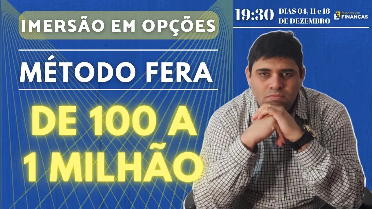 QUAL É O MEU PROPÓSITO?! - AULA 1 DA PRÉ-IMERSÃO EM OPÇÕES