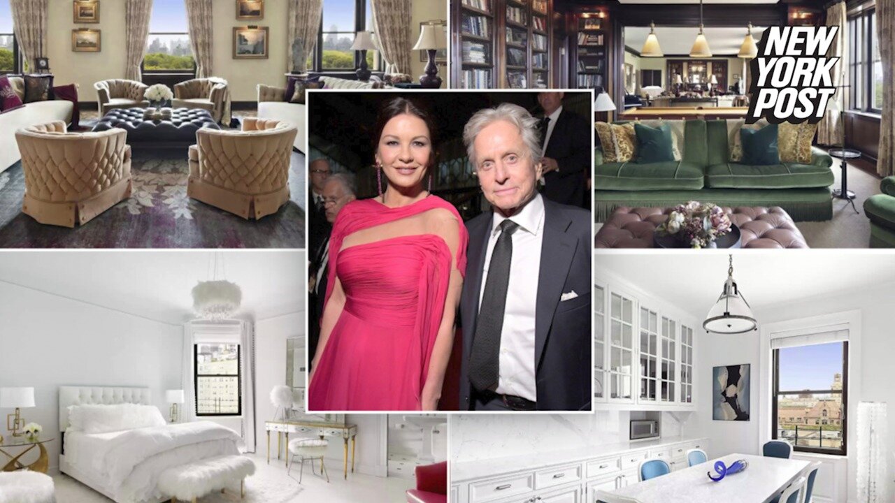 Inside Michael Douglas and Catherine Zeta-Jones' $21.5M Central Park West home