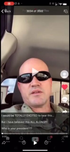 We know Trump Won! Military knows the Legal President