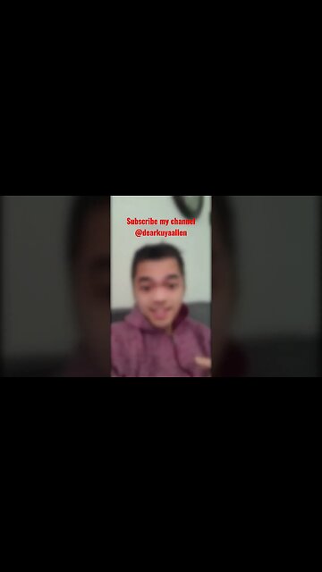 please subscribe to my channel.@dearkuyaallen