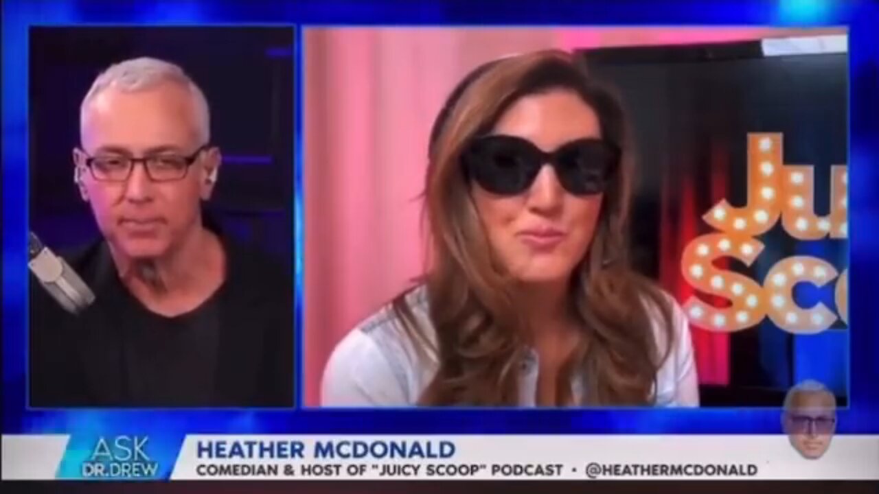 Comedian Heather McDonald tells Dr. Drew she will NOT be getting another booster